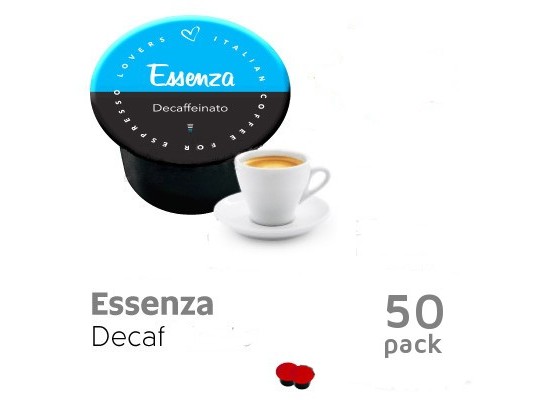 ITALIAN COFFEE ESSENZA DECAFFEINATO CAPSULE COMPATIBILI LAVAZZA BLU E IN  BLACK NIMS CONFEZIONE 50 PEZZI – NeroCaffè Shop